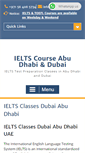 Mobile Screenshot of ielts-uae.com